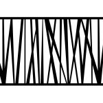 Przęsło ogrodzeniowe Andrea 200×120 cm