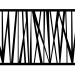 Przęsło ogrodzeniowe Andrea 200×135 cm