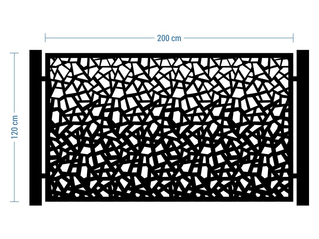 Przęsło ogrodzeniowe Perina 200×120 cm - Image 2