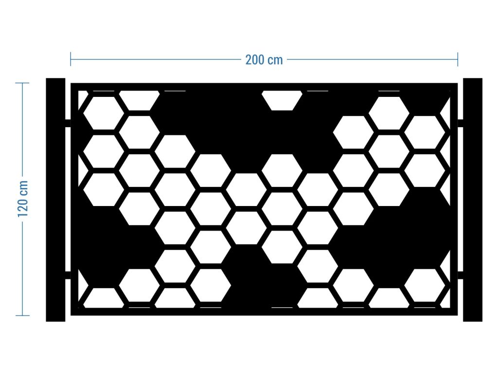 Przęsło ogrodzeniowe Isabella 200×120 cm - Image 2