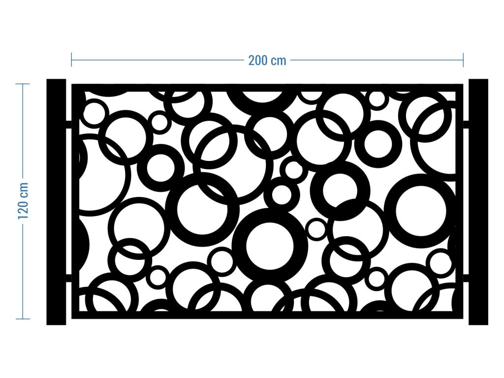 Przęsło ogrodzeniowe Felicia 200×120 cm - Image 2