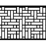 Przęsło ogrodzeniowe Claudia 200×135 cm