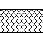 Przęsło ogrodzeniowe Bianca 200×100 cm