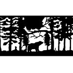 Przęsło ogrodzeniowe Olivia 200×100 cm