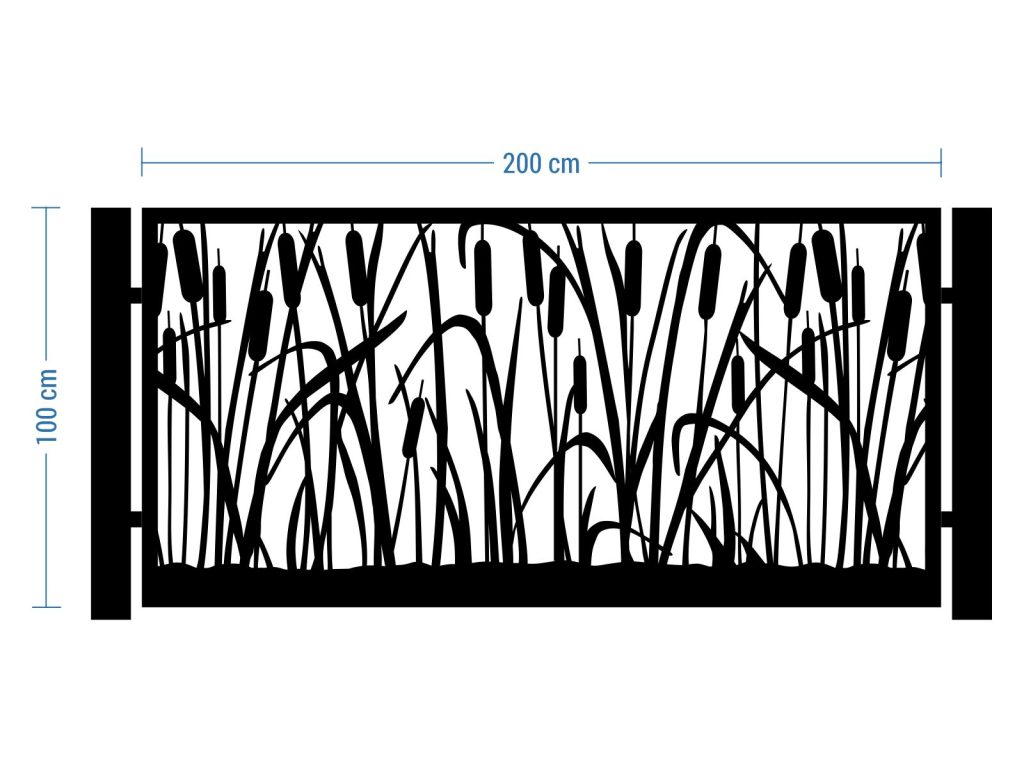 Przęsło ogrodzeniowe Diana 200×100 cm - Image 2