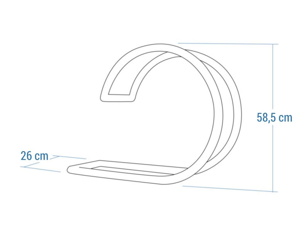 Stojak rowerowy Fala S - Image 4
