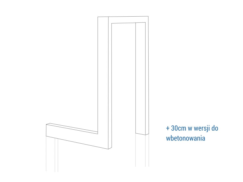 Stojak rowerowy Ratio Chrom moduł C - Image 4