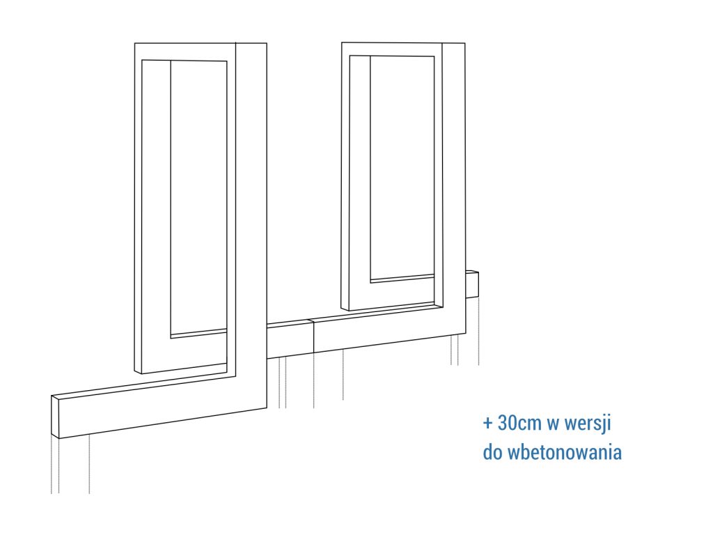 Stojak rowerowy Ratio zestaw 2 - Image 6