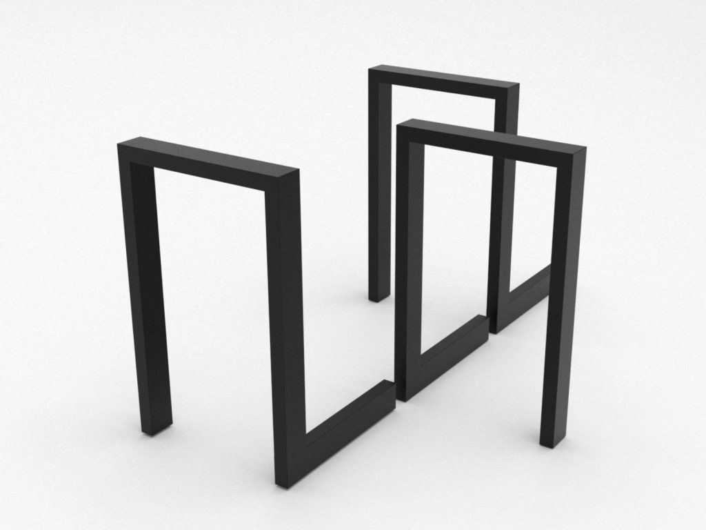 Stojak rowerowy Ratio Chrom zestaw 4 - Image 4