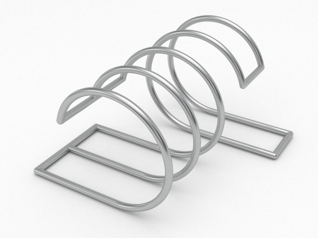 Stojak rowerowy Fala Chrom M - Image 3