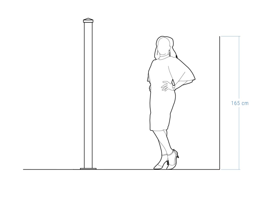 Fence post 10×185 cm - Image 3