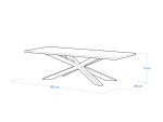 Large Spider Table 300x100cm - Image 4