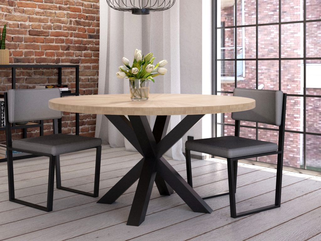 Round Spider Table Diameter 140 cm - Image 2