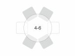Round Spider Table Diameter 140 cm - Image 8