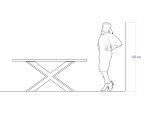 Spider Heavy Chrome Table 180x90cm - Image 6
