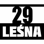 Galvanized Address Plaque Street