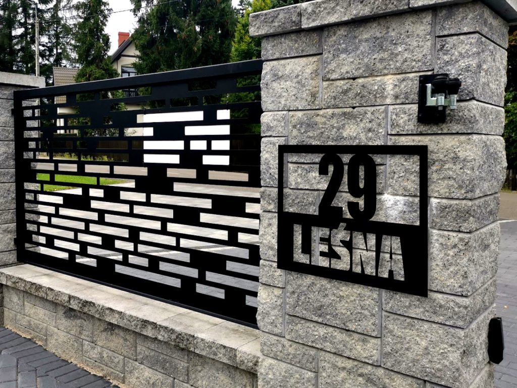 Galvanized Address Plaque Street - Image 2