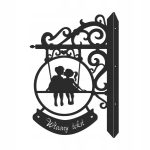 House Sign Children Personalised Text