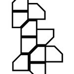 Metal wall decoration for climbing plants Trellis Rima L 53x88 cm