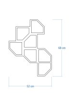 Trellis Rima M 52x68 cm - Image 2
