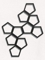 Trellis Pentagon L 59x77 cm - Image 2