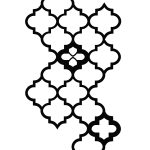 Wall Trellis Maroko  L 54x98 cm