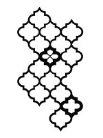 Wall Trellis Maroko  L 54x98 cm