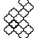 Wall Trellis Maroko M 54x79 cm