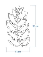 Wall Trellis Floral L 55x98 cm - Image 5