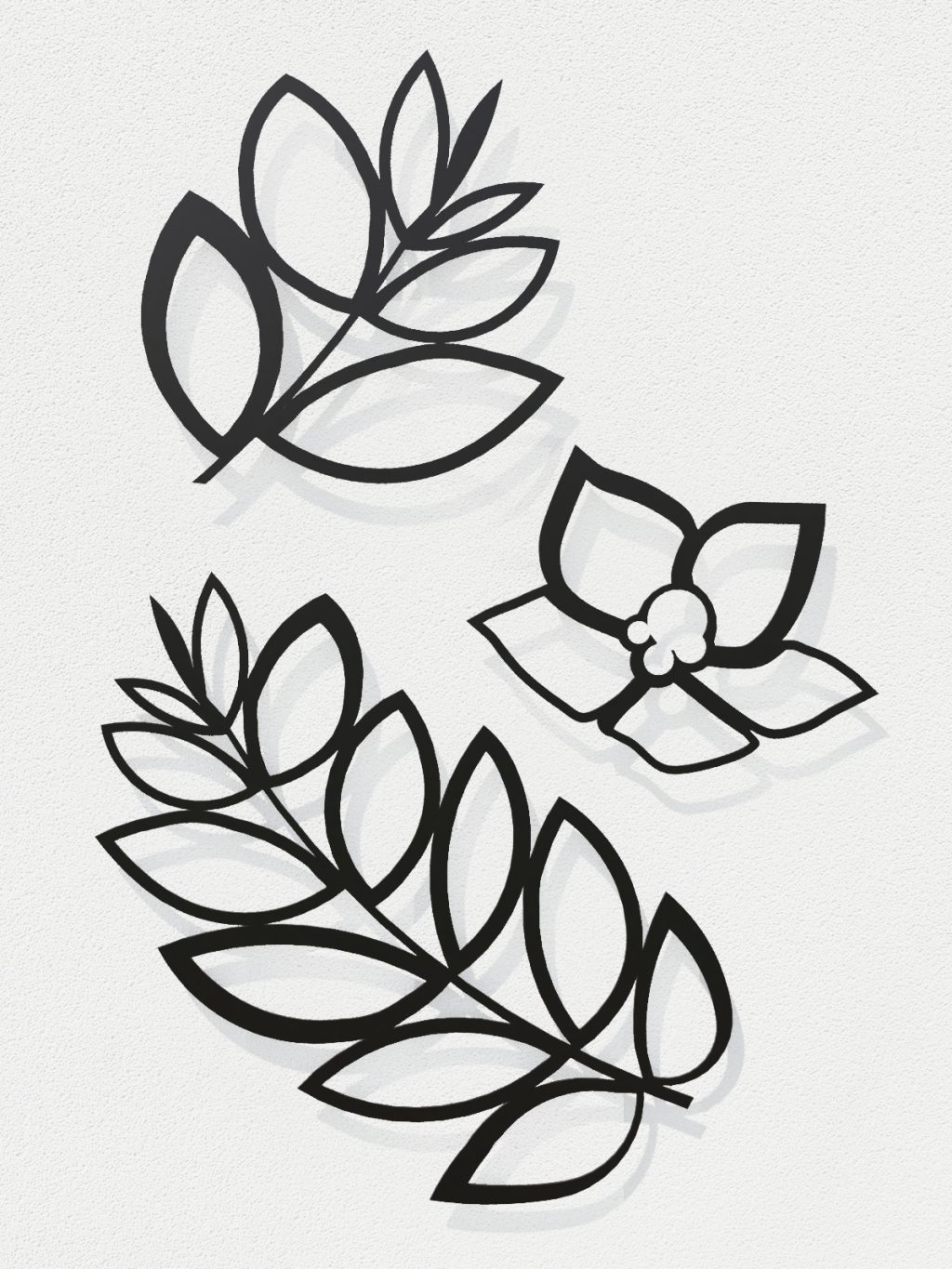 Wall Trellis Floral M 55x67 cm - Image 4