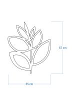 Wall Trellis Floral M 55x67 cm - Image 5