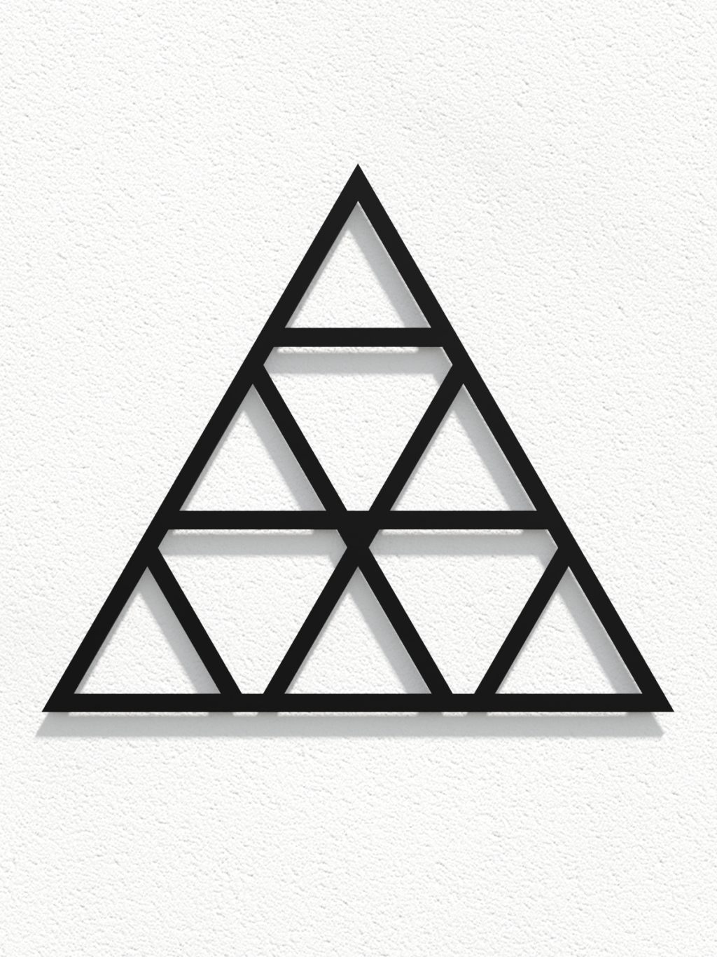 Wall Trellis Triangles S 52x45 cm - Image 2