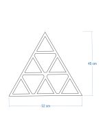 Wall Trellis Triangles S 52x45 cm - Image 5