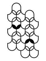 Wall Trellis Orient M 49x87 cm