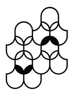 Wall Trellis Orient S 49x64 cm