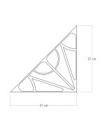 Climbing Plants Trellis Paro S 57x57 cm - Image 5