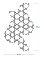 Climbing Plants Trellis Esso L 62x98 cm - Image 4