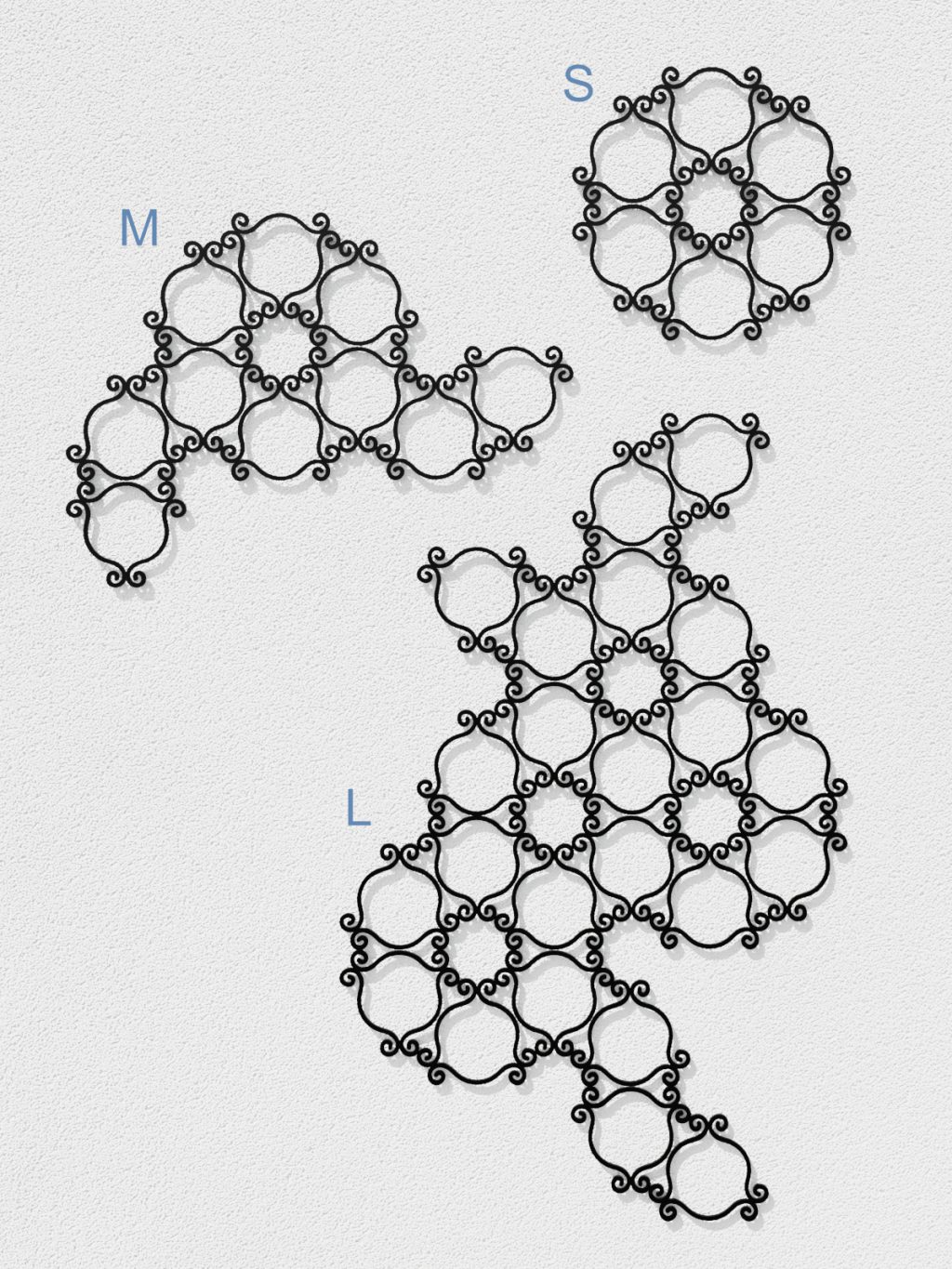 Climbing Plants Trellis Esso M 62x46 cm - Image 3