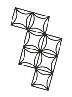 Climbing Plants Trellis Matte M 50x66 cm