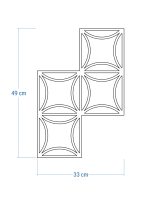 Climbing Plants Trellis Matte S 33x49 cm - Image 4