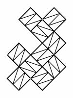 Climbing Plants Trellis Zigzag L 77x96 cm