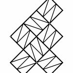 Climbing Plants Trellis Zigzag M 58x77 cm