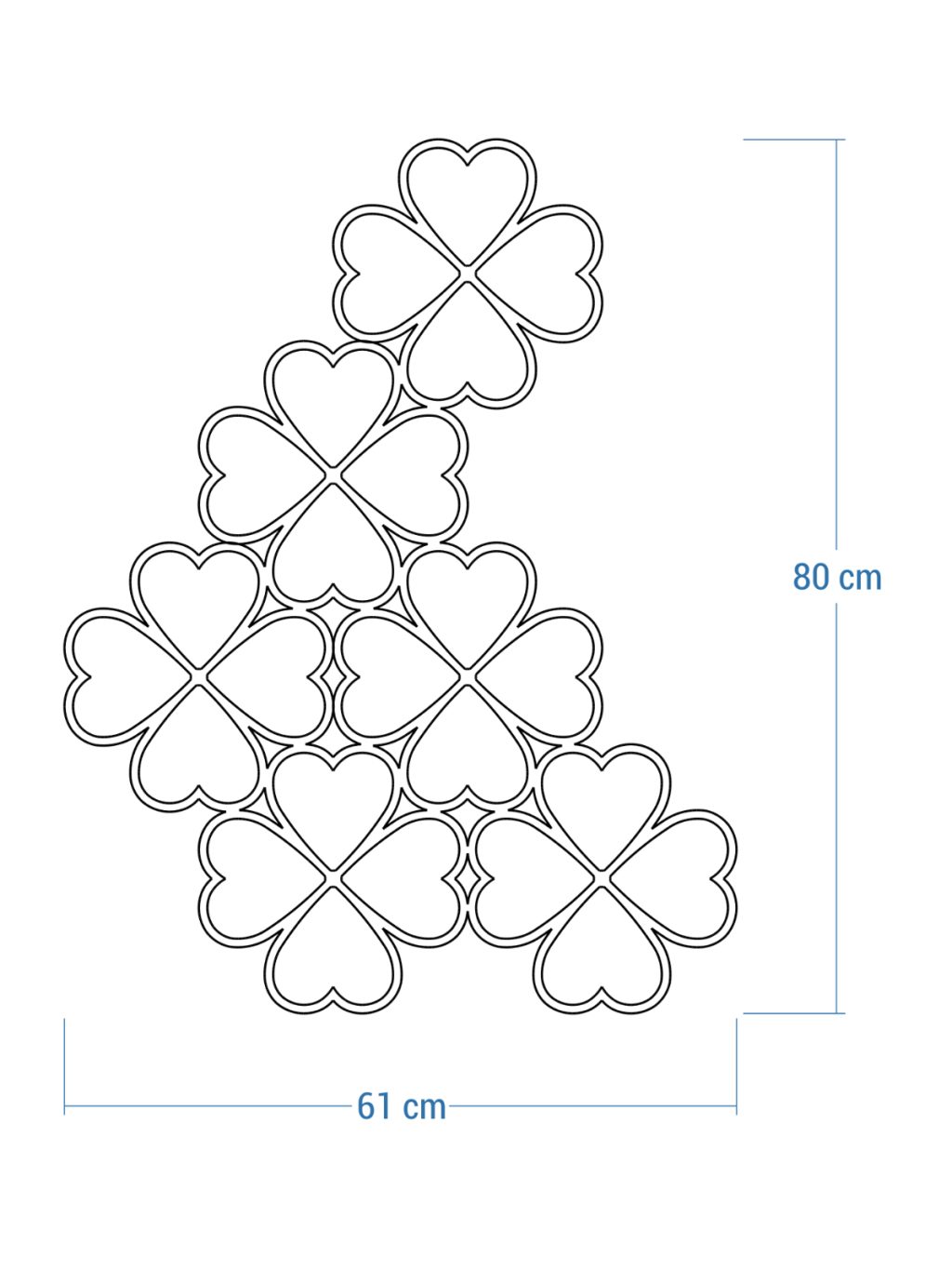 Plant Trellis Trebo M 61x80 cm - Image 4