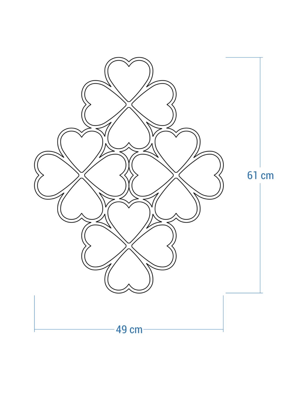 Plant Trellis Trebo S 49x61 cm - Image 4