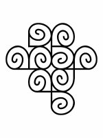 Plant Trellis Kumulus M 79x79 cm