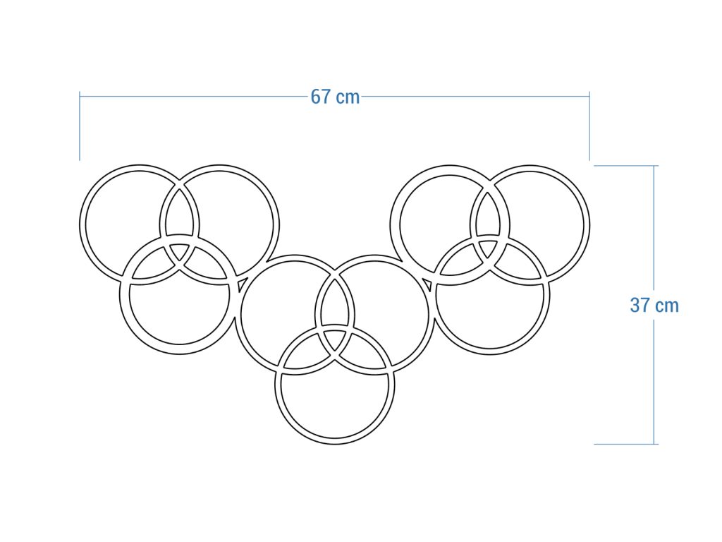 Plant Trellis Kulos S 67x37 cm - Image 4