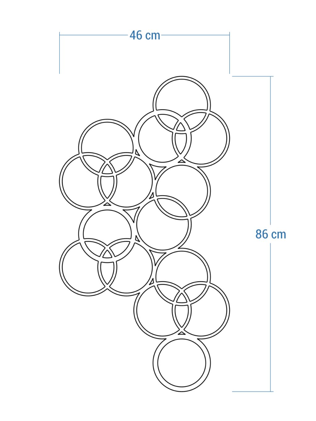 Plant Trellis Kulos M 46x86 cm - Image 4