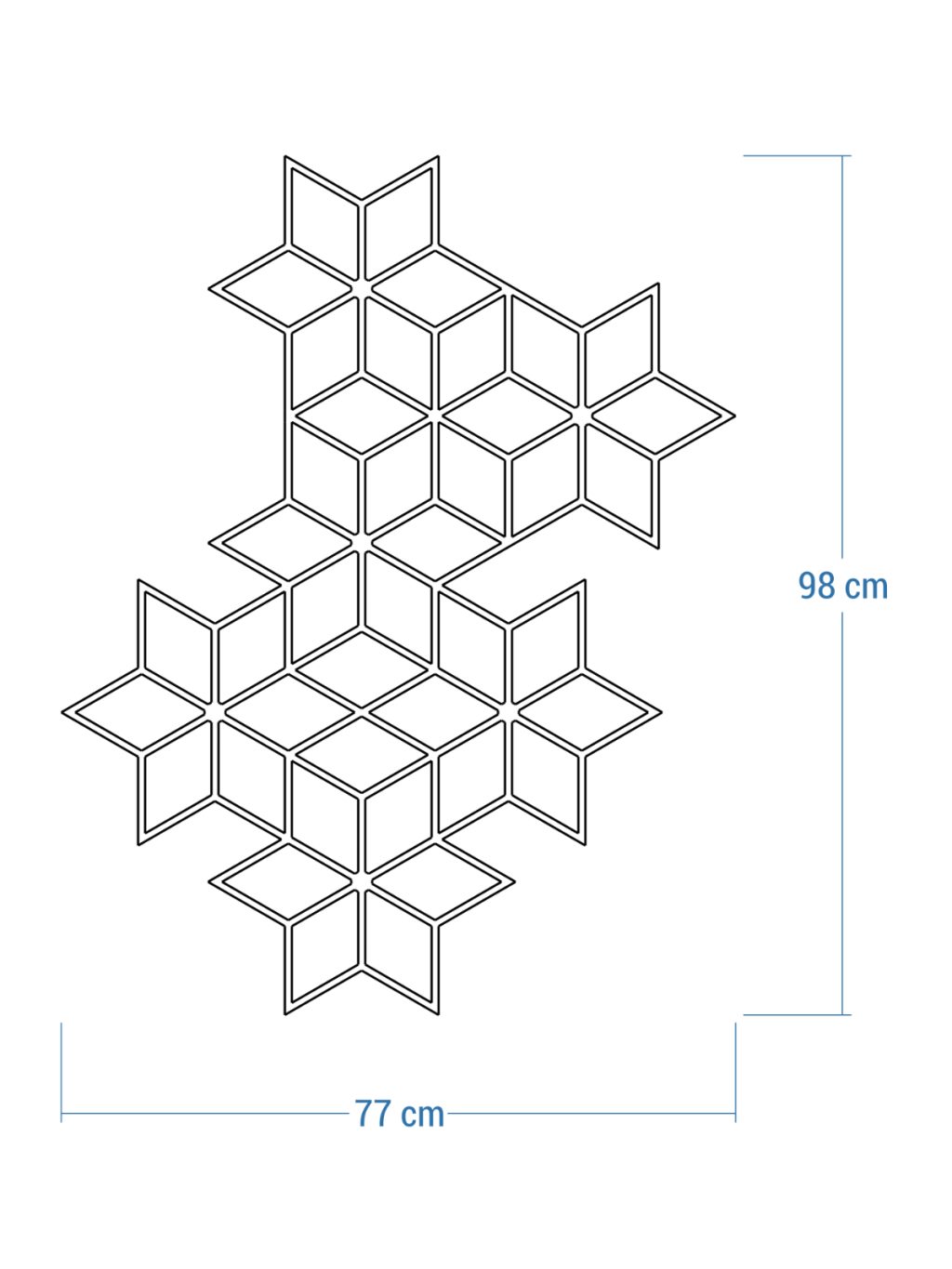 Plant Trellis Tahti L 77x98 cm - Image 2