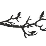 Wall Hanger Branch 50 cm
