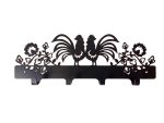Wall Mounted Coat Rack Cockerel 40 cm